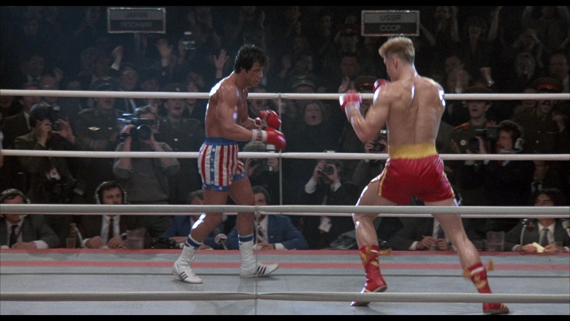Síntomas Justicia sin embargo Adidas Boxing White Shoes Worn By Sylvester Stallone (Rocky Balboa) In Rocky  4 (1985)