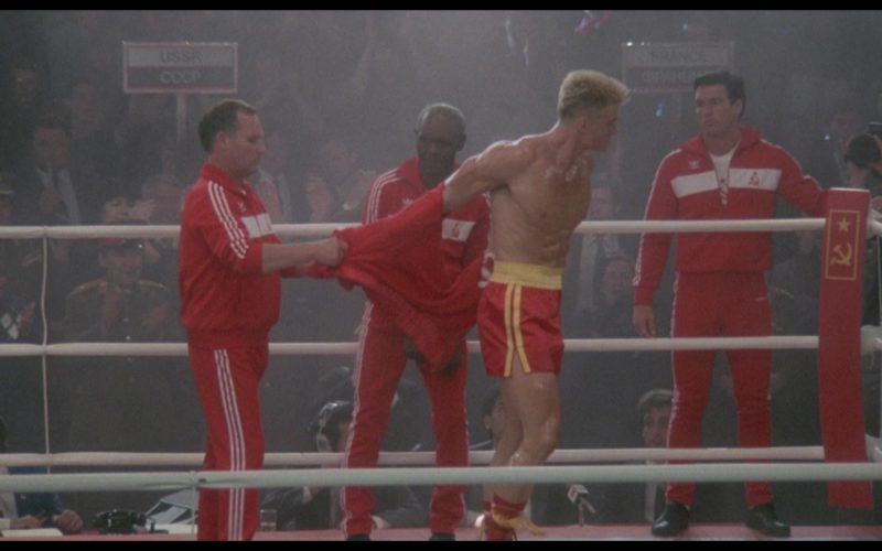 Adidas Tracksuits (Red) Worn by Russians in Rocky 4 (1)