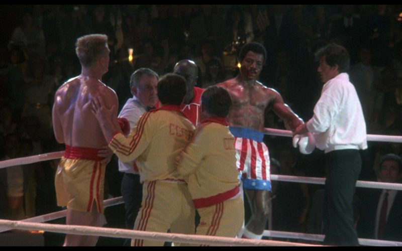 Adidas Yellow Tracksuits (USSR) in Rocky 4 (1)