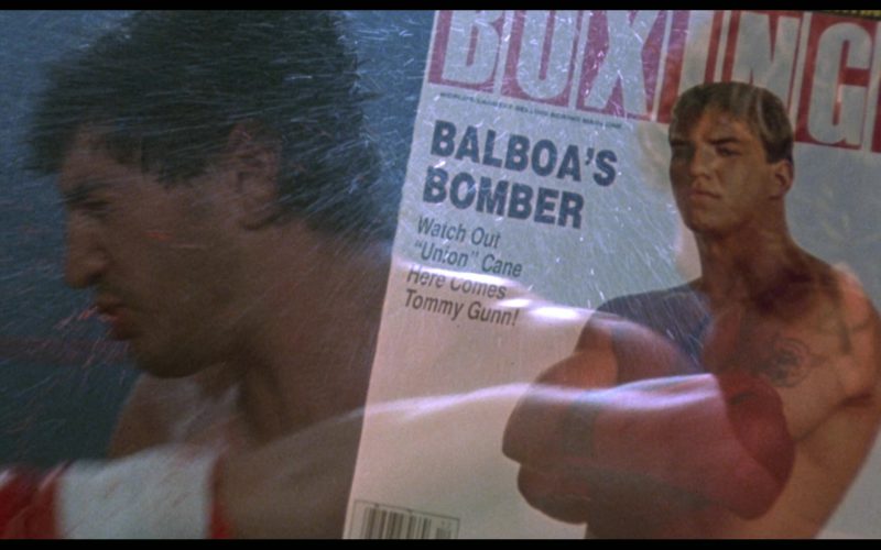 Boxing Illustrated Magazine in Rocky 5