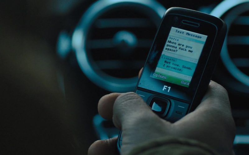 Cell Phone Mobiwire F1 Black Used by Lakeith Stanfield in The Girl in the Spider’s Web (1)