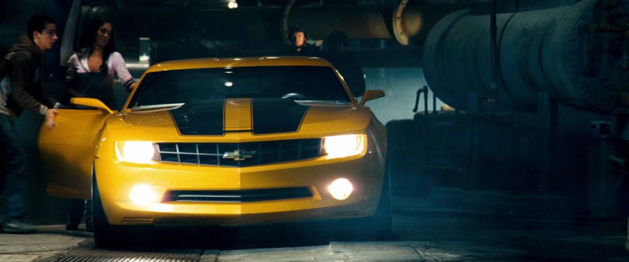 Chevrolet Camaro Yellow Car In Transformers (2007)