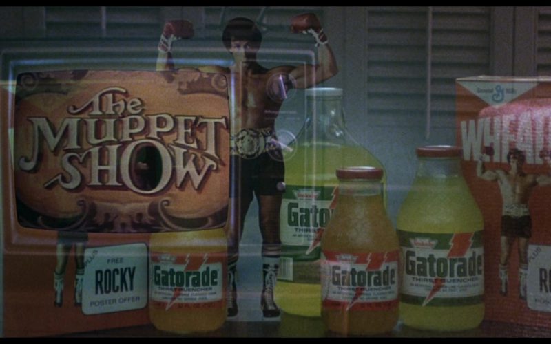 Gatorade Drinks and The Muppet Show in Rocky 3