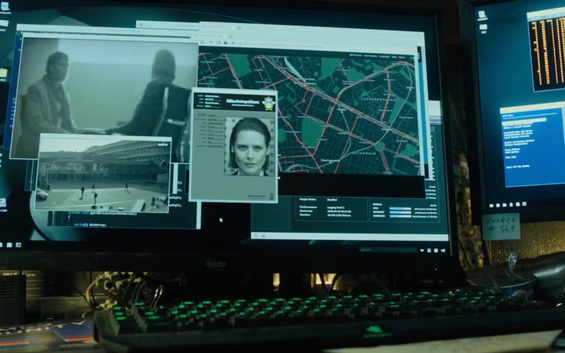 Iiyama Monitor in The Girl in the Spider’s Web (2018)