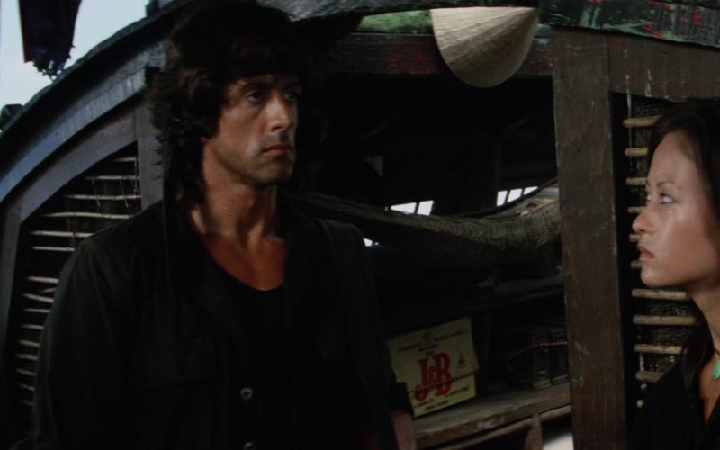 J&B Whiskey Box in Rambo First Blood Part 2 (4)