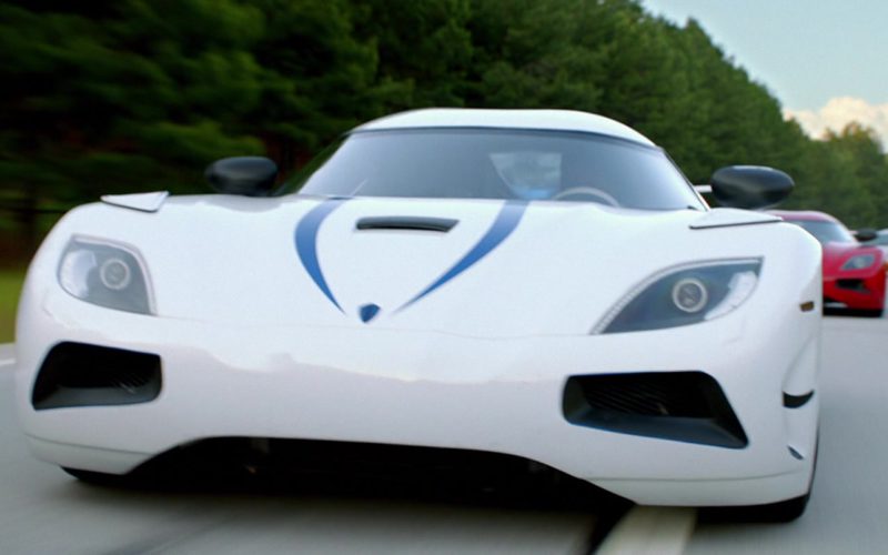 Koenigsegg Agera R White Sports Car Driven by Harrison Gilbertson in Need for Speed (5)