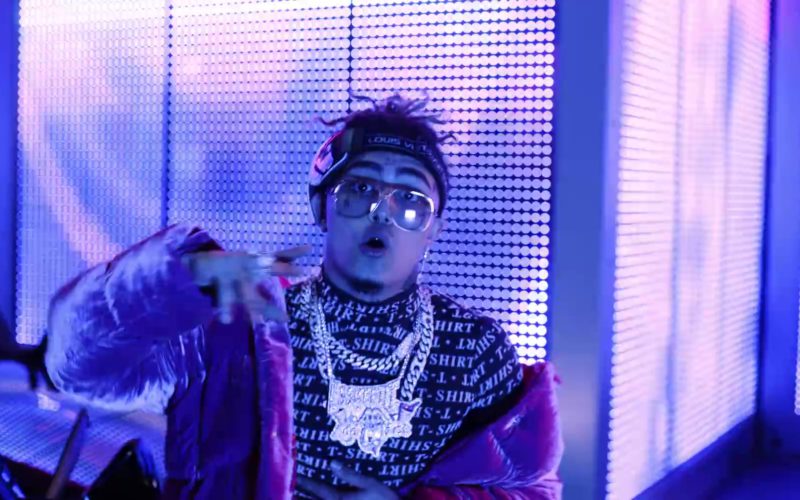 LV Intergalactic Sunglasses Worn by Lil Pump in “Butterfly Doors” (4)