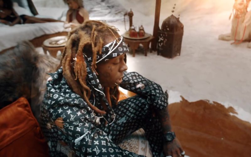 Louis Vuitton Outfit (Pants, Jacket and Headband) Worn by Lil Wayne (9)