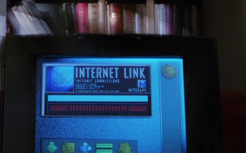 Netscape Web Browser in Mission: Impossible (1996)