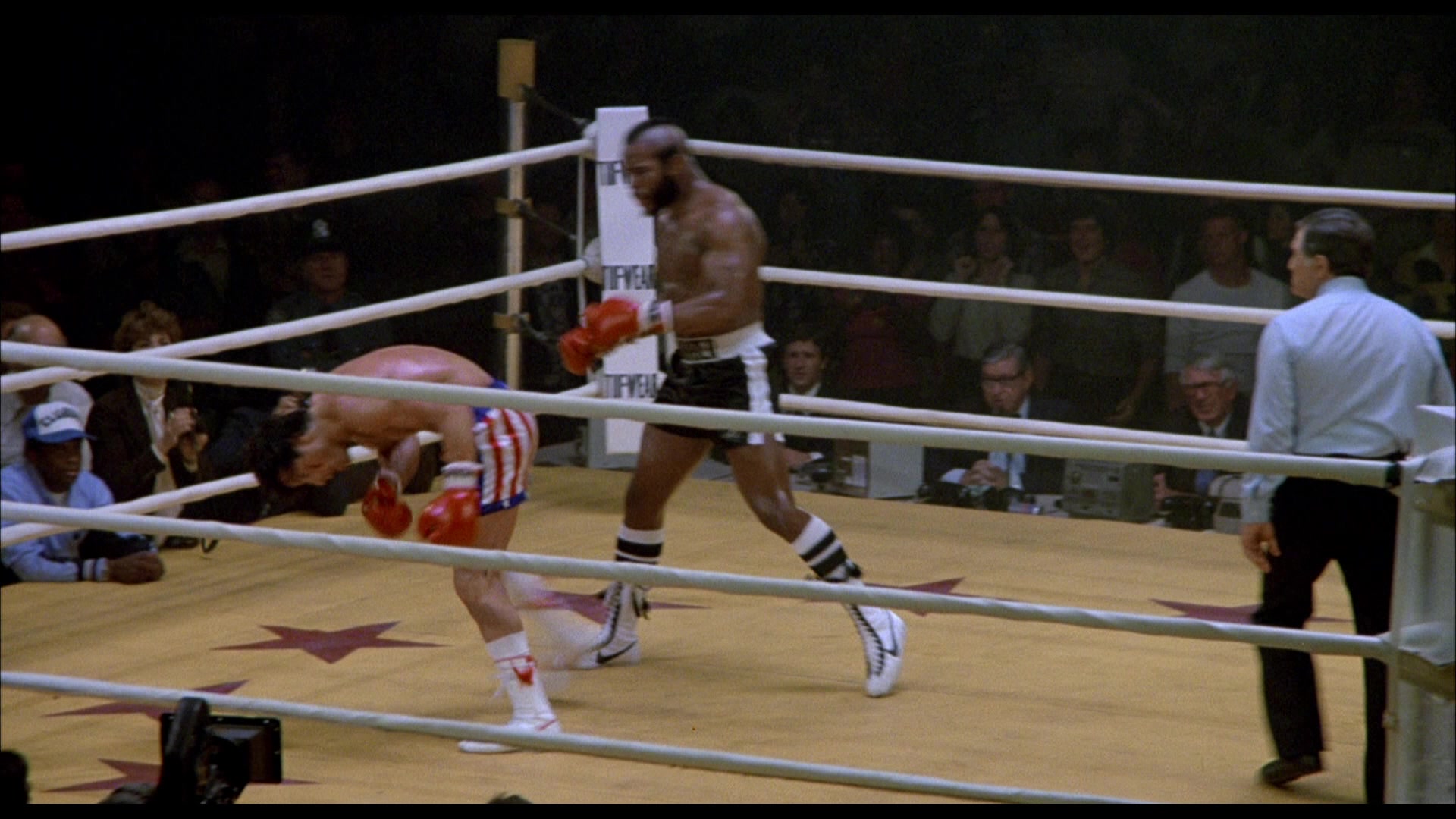 Nike Boxing Shoes Worn by Mr. T (Clubber Lang) in Rocky 3 (1982) Movie