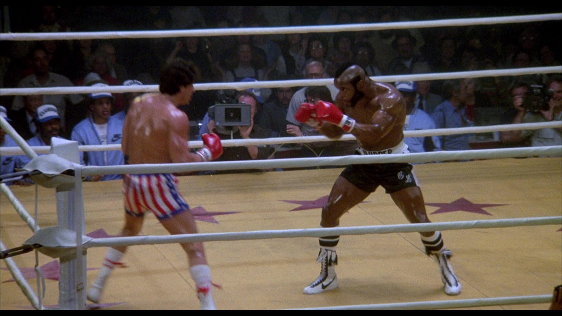 Nike Boxing Shoes Worn by Mr. T (Clubber Lang) in Rocky 3 (1982) Movie