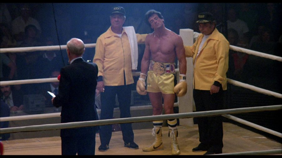 Nike Boxing Yellow Shoes Worn By Sylvester Stallone (Rocky Balboa) In