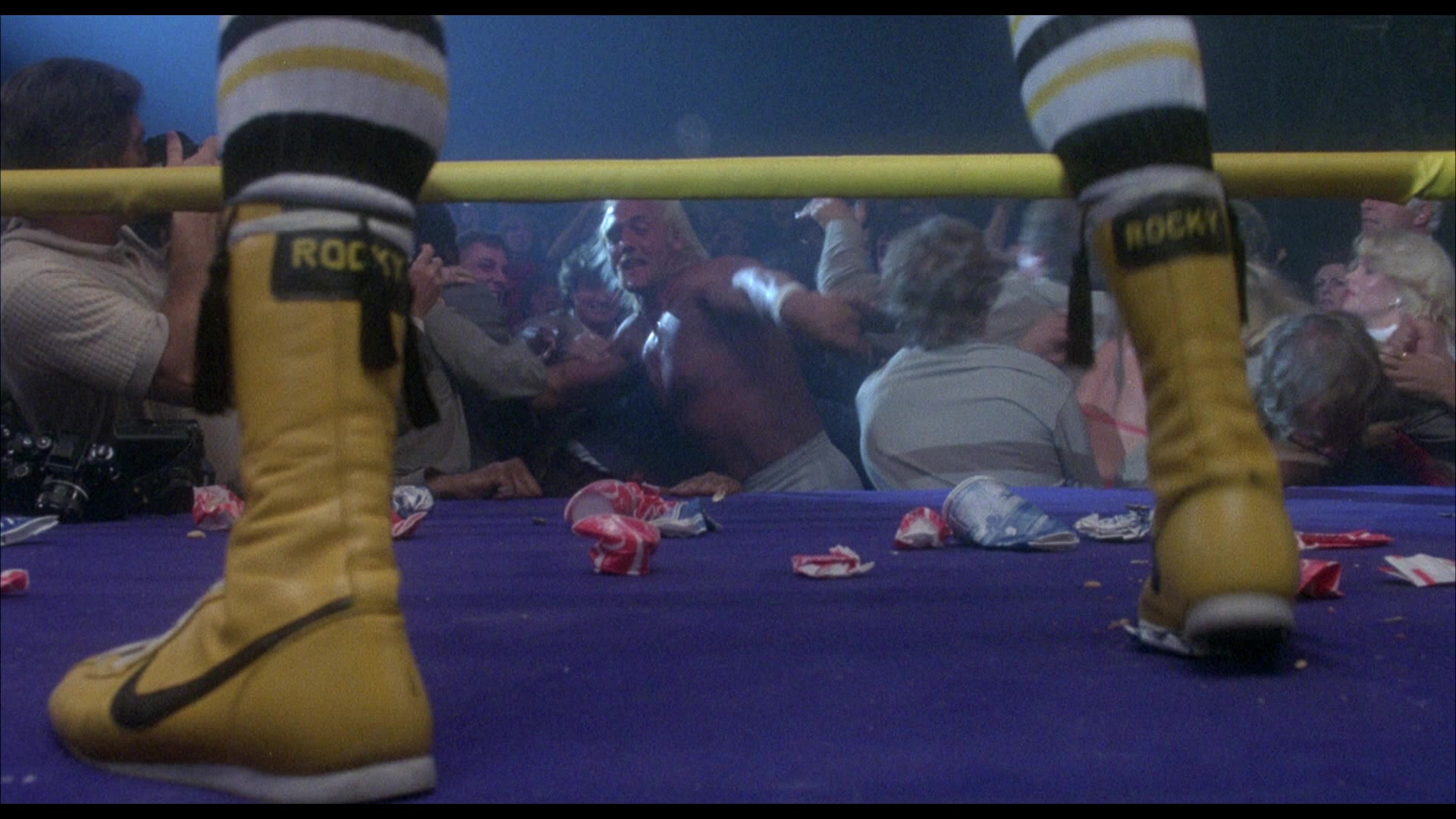 Nike Boxing Yellow Shoes Worn By Sylvester Stallone (Rocky In Rocky 3 (1982)