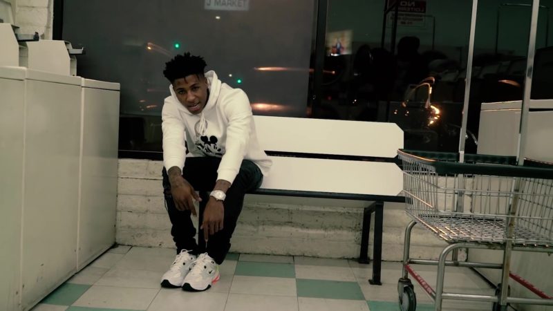Nike M2K Tekno Men's Sneakers Worn By YoungBoy Never Broke Again In Valuable Pain (2018)