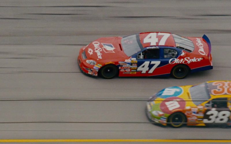 Old Spice and M&M's in Talladega Nights: The Ballad of Ricky Bobby (2006)