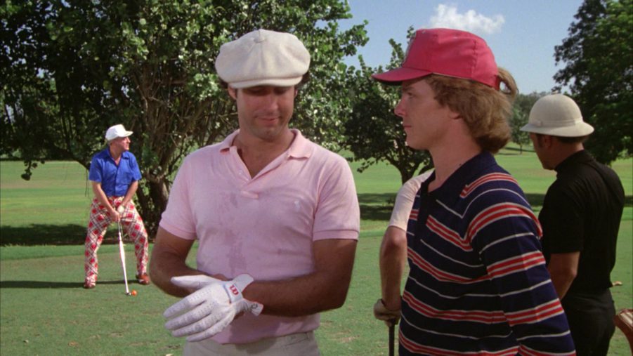 Ralph Lauren Polo Shirt And Wilson Golf Glove Worn By Chevy Chase In ...