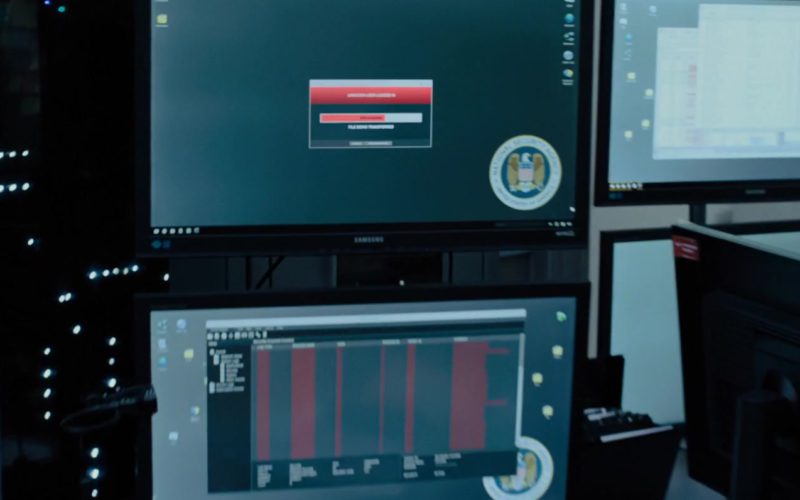 Samsung Monitors in The Girl in the Spider’s Web (1)