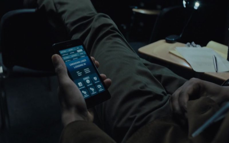 Sony Xperia Smartphone Used by Lakeith Stanfield in The Girl in the Spider’s Web (1)
