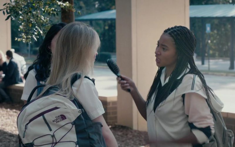 The North Face Backpack Used by Sabrina Carpenter in The Hate U Give (1)