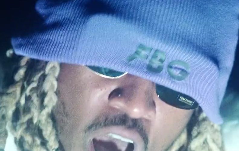 Tom Ford Sunglasses and FBG Beanie Worn by Future in “Jumpin on a Jet” (1)
