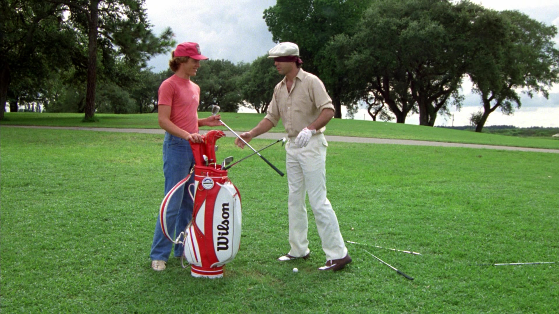 Wilson Golf Bag Used By Michael O'Keefe In Caddyshack (1980) .