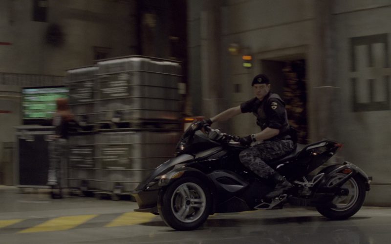 Can-Am Spyder Three Wheel Motorcycle Manufactured by Bombardier Recreational Products in G.I. Joe: The Rise of Cobra (2009)