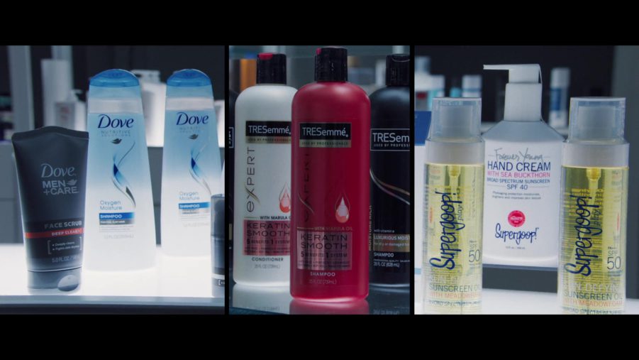 Dove Shampoos And Men's Face Scrub, TRESemmé Expert Hair Conditioner