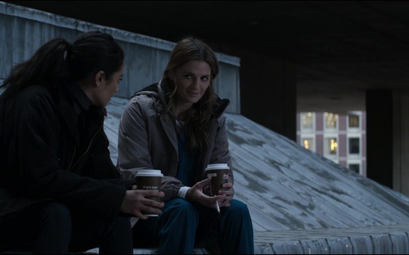 Dunkin' Donuts Coffee in The Possession of Hannah Grace (2018)