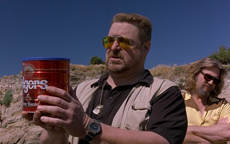 Folgers Coffee in The Big Lebowski (1)