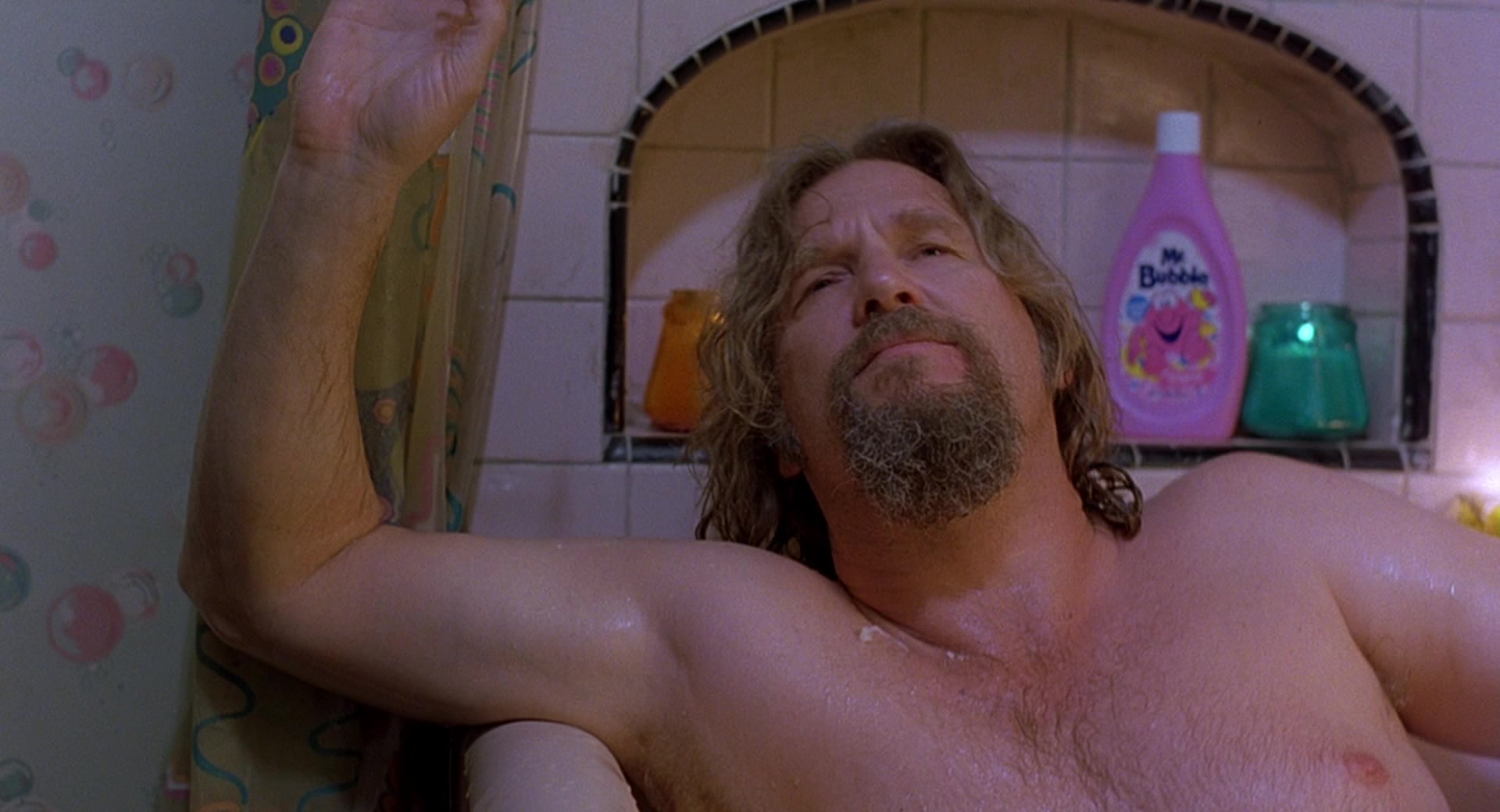 Mr. Bubble Used by Jeff Bridges (The Dude) in The Big Lebowski (1998). 