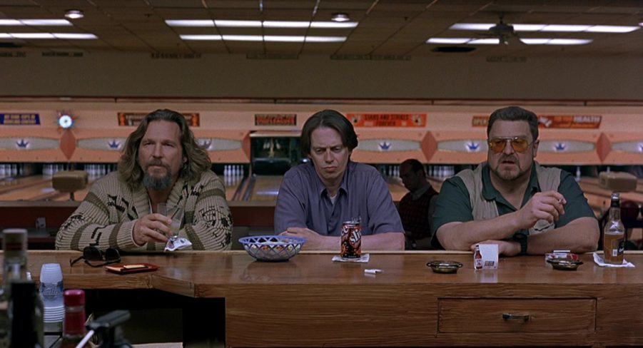 Slice Drink Held By Steve Buscemi In The Big Lebowski (1998)