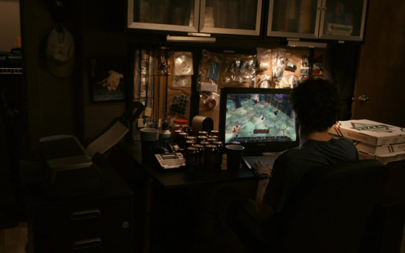 Sony Computer Monitor Used by Jesse Eisenberg in Zombieland