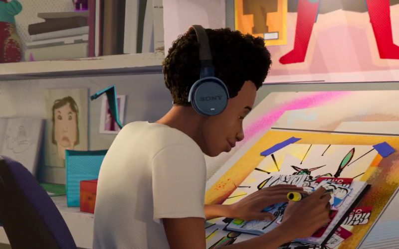 Sony Headphones Used by Miles Morales in Spider-Man Into the Spider-Verse (1)
