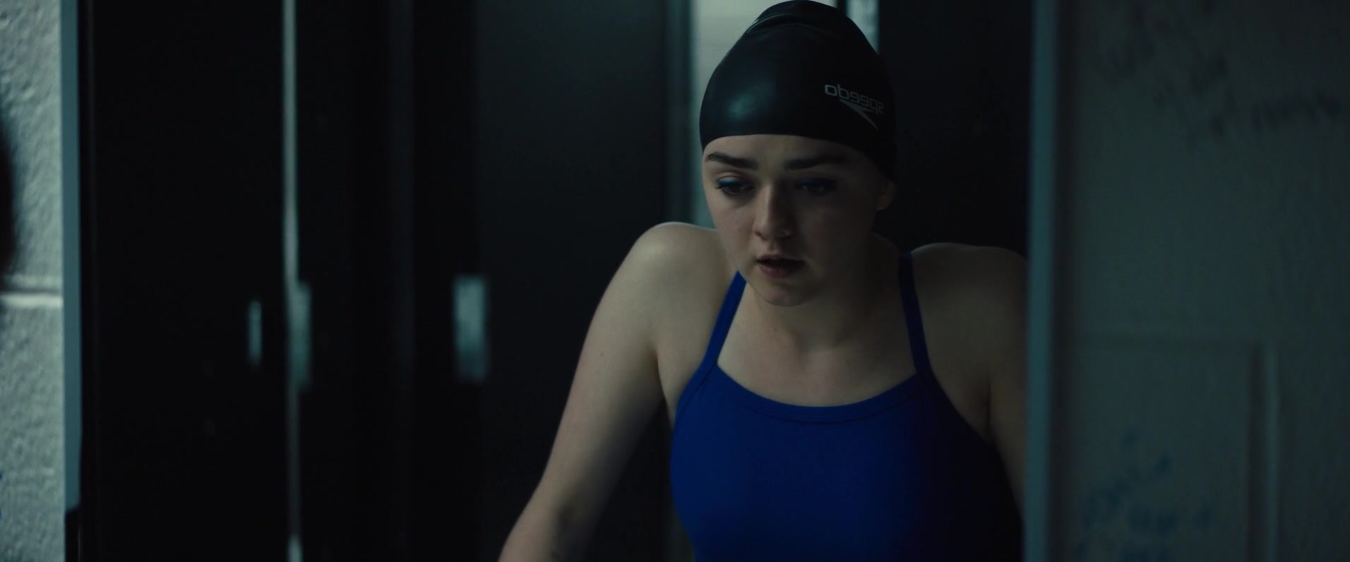 Speedo Swim Cap Worn By Maisie Williams In Then Came You (2018)