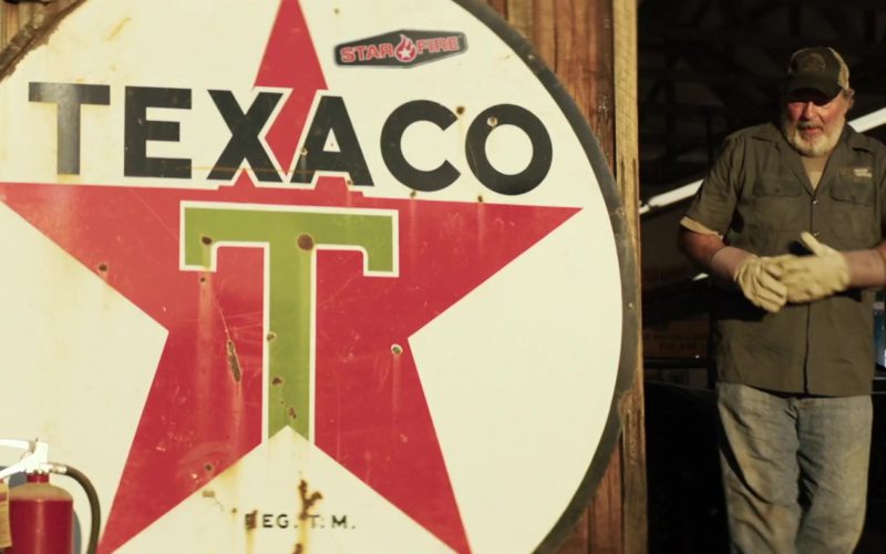 Texaco Vintage Sign in Trading Paint (2)