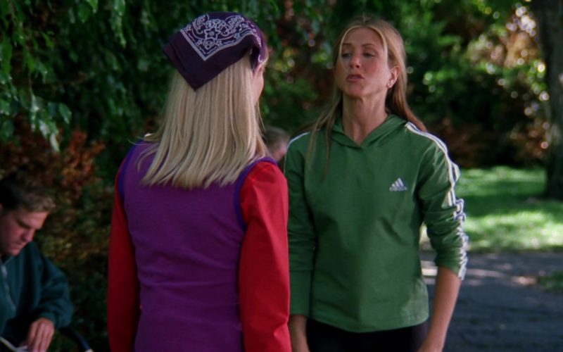 Adidas Hoodie Worn by Jennifer Aniston (Rachel Green) in Friends Season 6 (3)