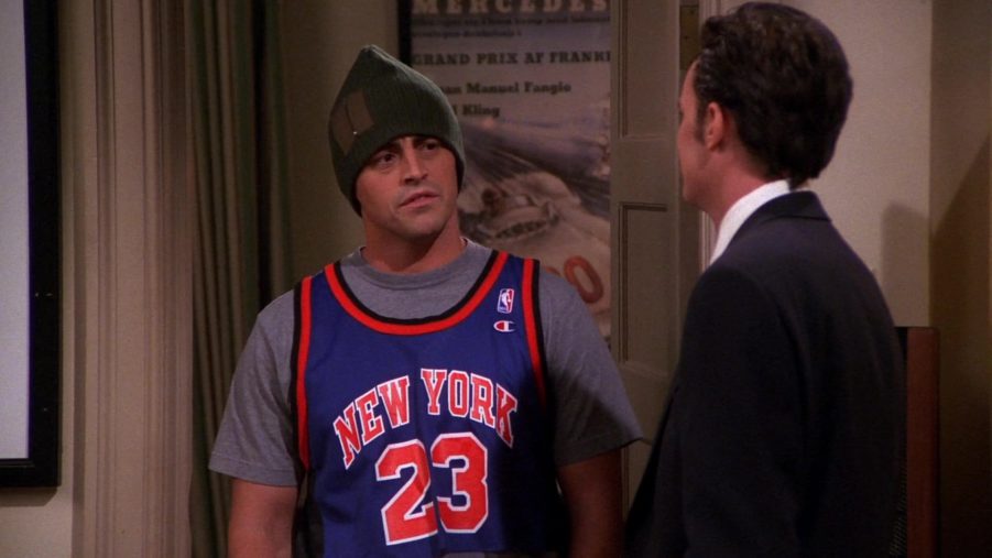 Champion NBA Jersey Worn by Matt LeBlanc (Joey Tribbiani) in Friends ...