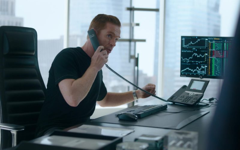 Cisco Telephone Used by Damian Lewis (Bobby Axelrod) in Billions Season 4 Episode 2 (1)