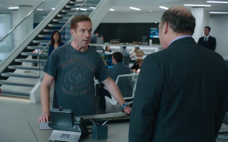 Cisco Video IP Phone Used by Damian Lewis (Bobby Axelrod) in Billions Season 4 Episode 1 (2)