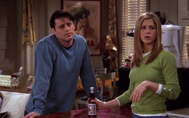 Jones Soda Held by Jennifer Aniston (Rachel Green) in Friends Season 4 Episode 16