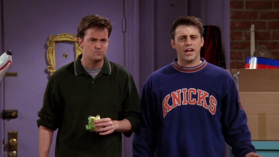 Knicks Sweatshirt Worn By Matt LeBlanc (Joey Tribbiani) In Friends ...