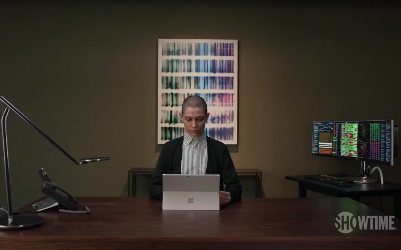 Microsoft Surface Tablet Used by Asia Kate Dillon (Taylor Mason) in Billions (1)