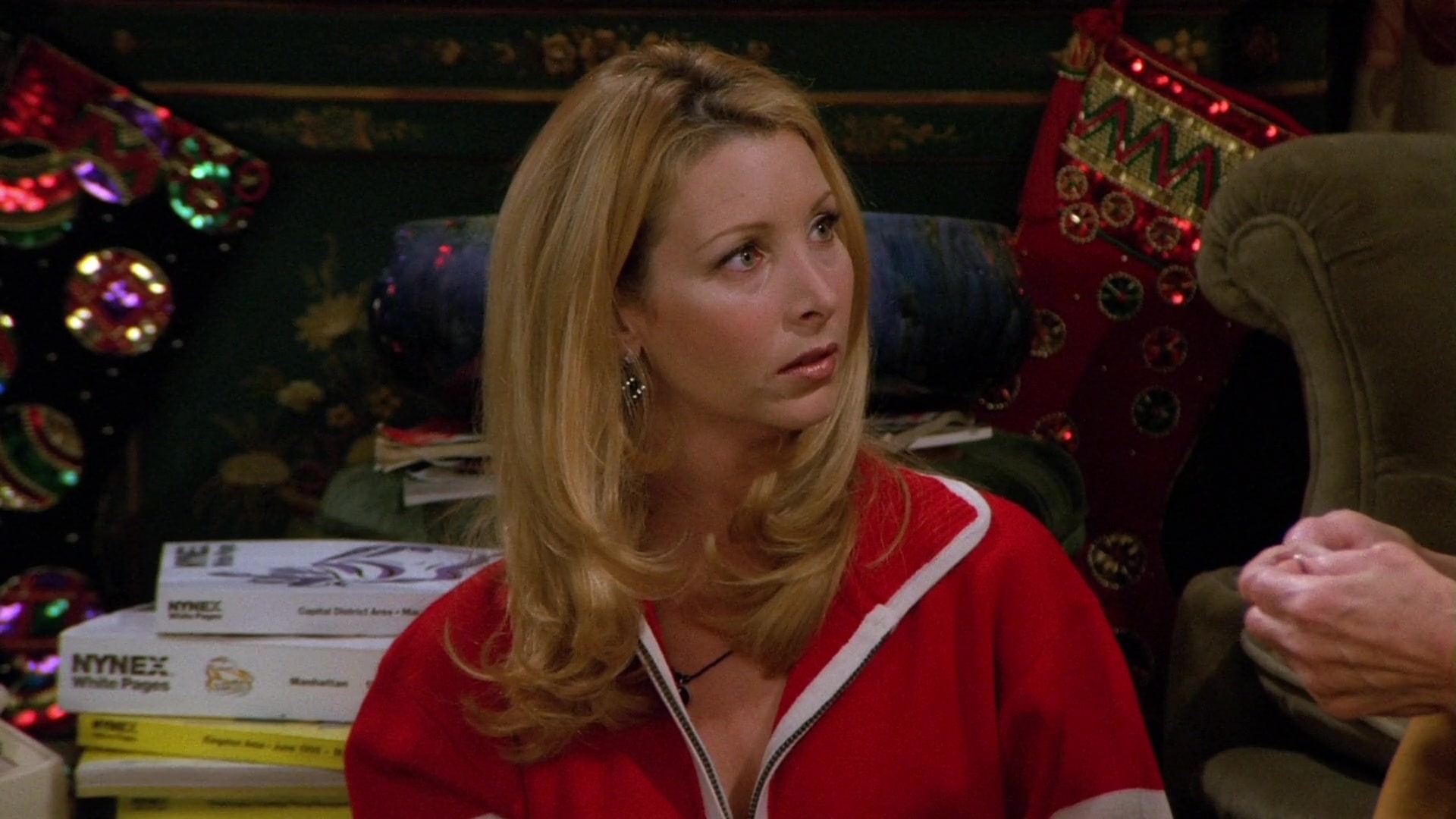NYNEX White And Yellow Pages Used By Lisa Kudrow (Phoebe Buffay) In Friends Season 2 Epis...