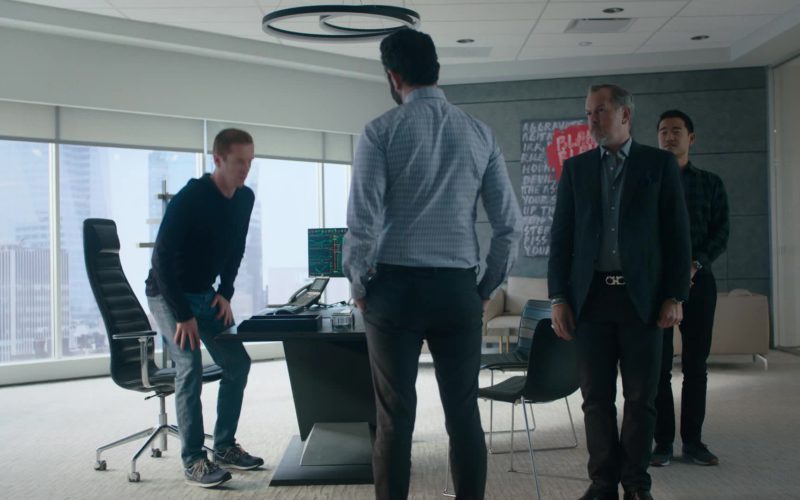 New Balance Sneakers Worn by Damian Lewis (Bobby Axelrod) in Billions Season 4 Episode 2 (1)