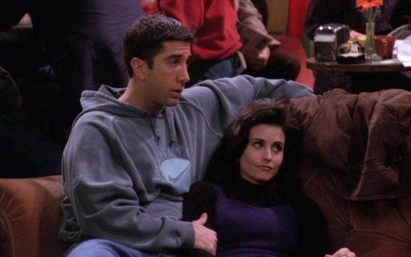 Nike Hoodie Worn by David Schwimmer (Ross Geller) in Friends Season 1 Episode 15 (3)