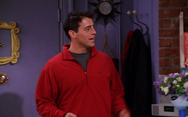 Nike Red Jacket Worn by Matt LeBlanc (Joey Tribbiani) in Friends Season 7 Episode 2 (1)