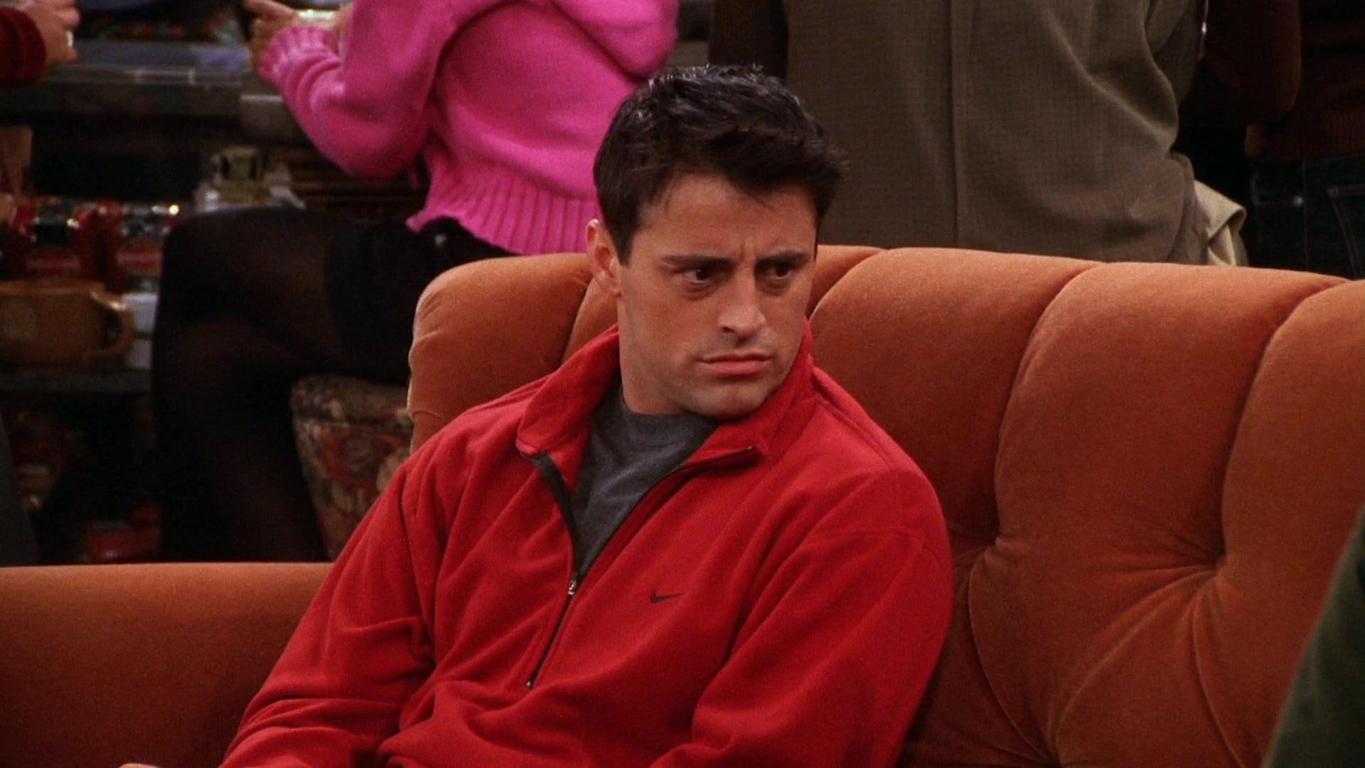 Nike Red Jacket Worn by Matt LeBlanc (Joey Tribbiani) in Friends Season 7.....