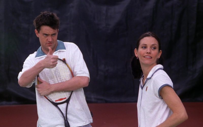 Nike Shirt and Prince Racket Used by Matthew Perry (Chandler Bing) in Friends Season 5 Episode 12 “ (1)