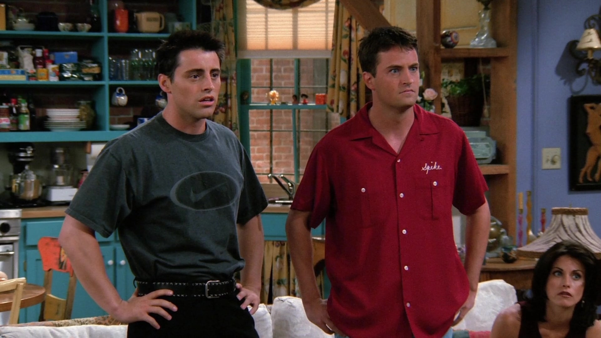 Nike T-Shirt Worn by Matt LeBlanc (Joey Tribbiani) in Friends Season 2 Epis...