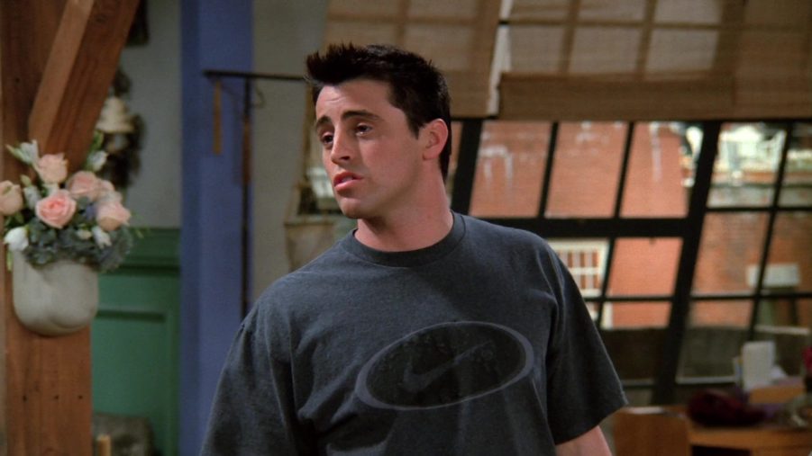 Nike T-Shirt Worn By Matt LeBlanc (Joey Tribbiani) In Friends Season 2 ...